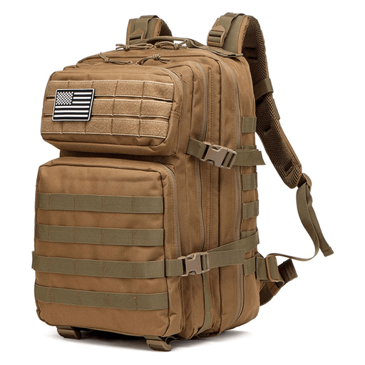 Esta mochila multifuncional de 50L está diseñada para ofrecer máxima capacidad, resistencia y funcionalidad en cualquier entorno. Fabricada en poliéster de alta durabilidad, cuenta con un diseño impermeable, múltiples compartimentos incluyendo uno para notebook y sistema de correas MOLLE para acoplar bolsillos o accesorios. Panel trasero, correas acolchonadas y cierres dobles garantizan comodidad y seguridad durante caminatas, entrenamientos o actividades al aire libre. Ideal para quienes buscan una mochila versátil, resistente y preparada para cualquier desafío.