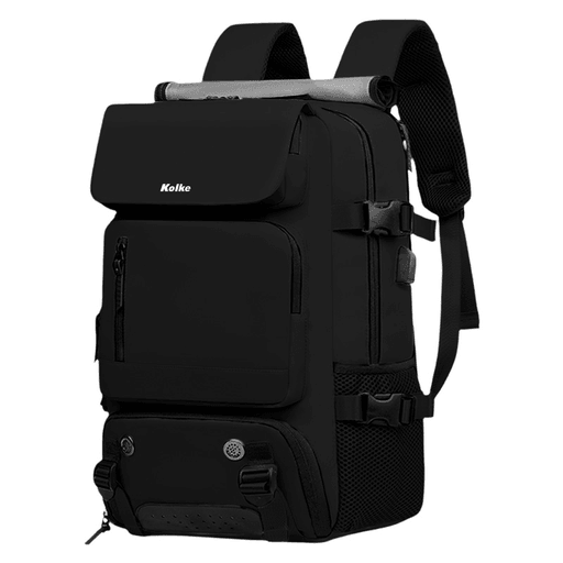 Esta Mochila Kolke es la compañera ideal para quienes buscan comodidad, funcionalidad y estilo en sus viajes. Fabricada en nylon impermeable y con interior de poliéster 210, ofrece una gran capacidad y múltiples compartimientos, incluido un espacio acolchado para notebooks y dispositivos electrónicos. Su diseño inteligente incluye puerto USB de carga, bolsillo impermeable para ropa mojada, compartimento exclusivo para calzado y tres bolsillos frontales. Con respaldo acolchonado, correa para sujetar a valijas y asas laterales, esta mochila está pensada para llevar todo lo que necesitás sin sentir el peso. Perfecta para viajes largos, escapadas de fin de semana o uso diario.