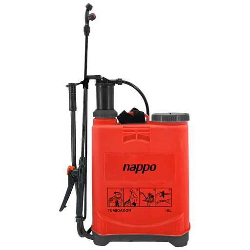 La Mochila Fumigadora NAPPO ofrece eficiencia y comodidad para todo tipo de tareas de pulverización. Con una capacidad de 16 litros y presión de trabajo de 0,2 a 0,3MPa, garantiza una aplicación uniforme y precisa. Su rociador de varilla y las boquillas intercambiables permiten elegir entre pulverización en chorro directo o en abanico, adaptándose a diferentes necesidades. Además, cuenta con una correa de hombro ergonómica que facilita su uso prolongado, mientras que su émbolo de 40mm asegura una presión estable y una longitud de pulverización de 60 a 80mm, ideal para tareas agrícolas, de jardinería o limpieza profesional.