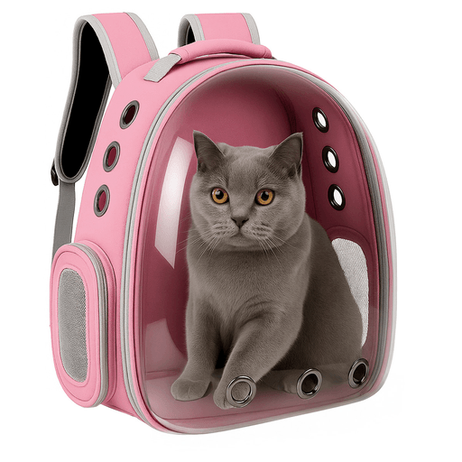 Llevá a tu mascota a todas partes con estilo y comodidad con esta mochila transportadora con visor frontal. Su diseño liviano, elegante y ventilado permite que tu mascota viaje tranquilo mientras vos te movés con total practicidad. Ideal para paseos, viajes o mandados, tiene apertura lateral amplia, materiales resistentes y detalles pensados para que ambos disfruten el trayecto sin estrés.
