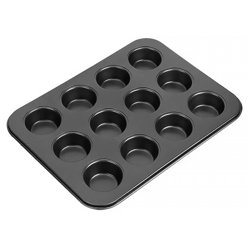 Este molde para 12 cupcakes, fabricado en teflón, es la opción ideal para hornear de manera eficiente y con resultados impecables. Su superficie antiadherente permite que los cupcakes se desmolden fácilmente sin esfuerzo, y su resistencia a la corrosión asegura una larga durabilidad. Además, es muy fácil de limpiar y apto para lavavajillas, lo que lo convierte en una herramienta práctica y duradera para cualquier amante de la repostería.