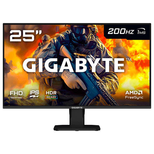 Llevá tu experiencia gaming al siguiente nivel con el monitor gamer GIGABYTE de 25