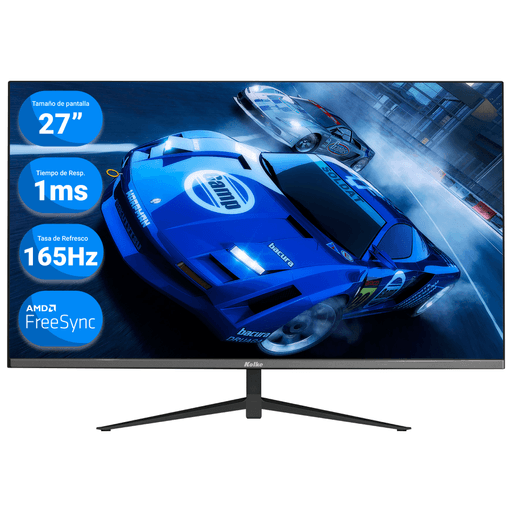 Jugá con la mejor calidad de imagen en este monitor Kolke Flat de 27