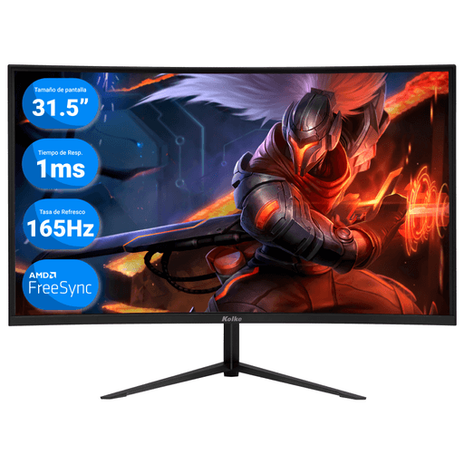 Este monitor curvo Kolke de 31.5