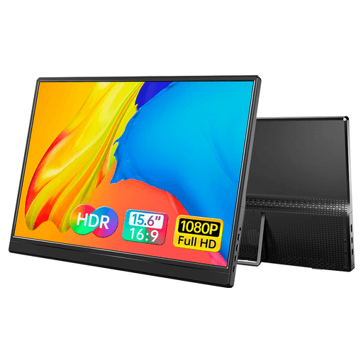 Llevá tu productividad y entretenimiento a todas partes con este monitor portátil de 15,6