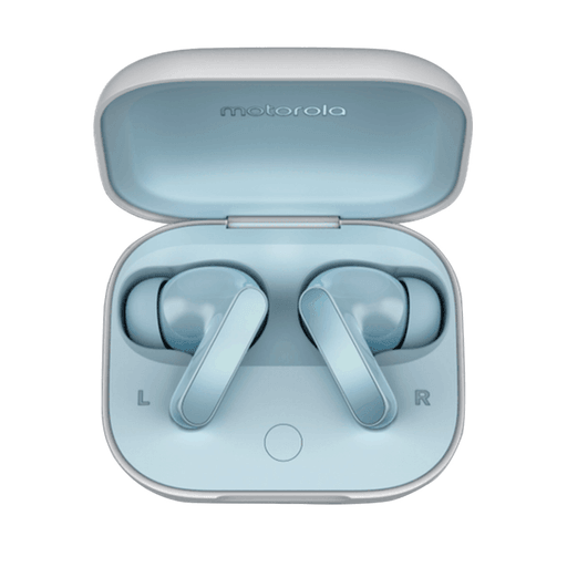 Los Auriculares Moto Buds te ofrecen una experiencia de sonido nítido y envolvente con graves profundos y una cancelación activa de ruido que te deja disfrutar de cada momento sin distracciones. Con hasta 9 horas de música continua y 42 horas con el estuche de carga. Además, su diseño resistente al agua los hace ideales para acompañarte en cualquier actividad, incluso bajo la lluvia. Cuenta con Dolby Atmos®, Bluetooth 5.3 y todos los accesorios que necesitas para una experiencia cómoda y única. ¡Tu música, tu mundo, donde sea que estés!