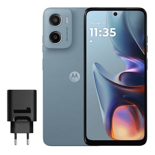 El Motorola Moto E15 ofrece una experiencia visual envolvente gracias a su amplia pantalla de 6.67