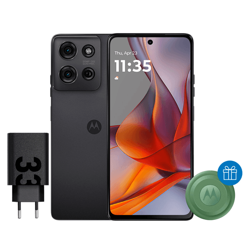 Disfrutá de un diseño elegante y resistente con certificación militar y protección IP68. El Moto G75 5G combina una pantalla Full HD+ de 6.78