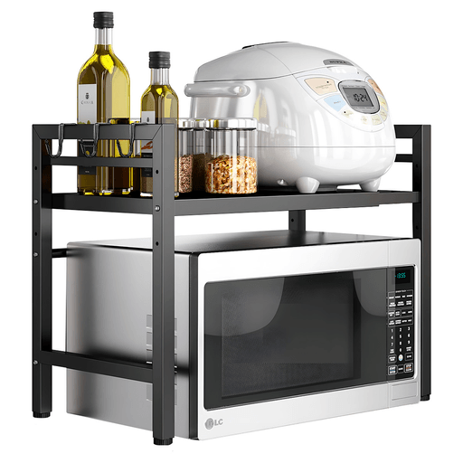 Este mueble organizador de metal es la solución perfecta para mantener ordenados y funcionales tus espacios. Con una estructura de metal resistente, es capaz de soportar altas temperaturas, resistir el óxido y el desgaste, garantizando así una larga vida útil. Gracias a su diseño telescópico podés ajustar su longitud de 40 a 64cm y su altura de 35 a 43cm lo que te permite personalizar su tamaño de acuerdo con tus preferencias y las características de tu espacio.