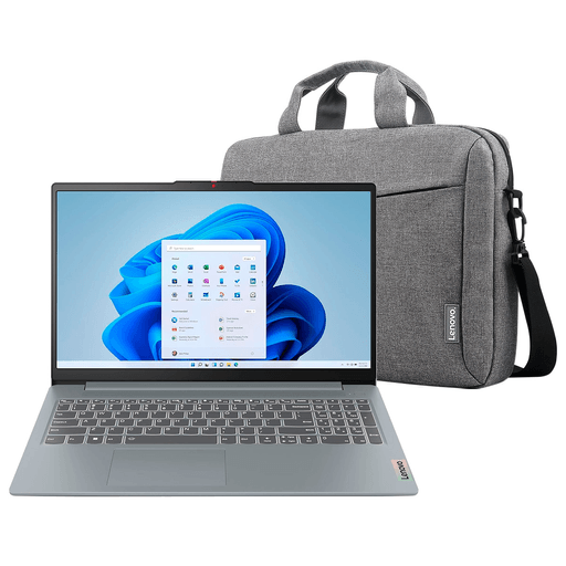 La Lenovo IdeaPad Slim 3 es una notebook diseñada para acompañarte en el día a día con estilo y rendimiento. Su pantalla FHD de 15.6” ofrece una experiencia visual envolvente, mientras que el potente procesador AMD Ryzen™ 3 y los gráficos Radeon™ 610M garantizan fluidez en cada tarea. Con 8GB de RAM LPDDR5 y un veloz SSD de 256GB, trabajar, estudiar o disfrutar de tu contenido favorito es más ágil que nunca. Equipada con Windows 11 Home, conectividad Wi-Fi 6 y Bluetooth 5.2, además de múltiples puertos para mayor versatilidad. Su batería de 47Wh te da la libertad de moverte sin preocupaciones. Incluye un bolso, perfecto para llevarla a donde vayas con total comodidad.