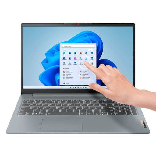 Esta notebook Lenovo IdeaPad Slim 3 de 15.6” combina rendimiento y portabilidad para acompañarte en el estudio, trabajo o entretenimiento diario. Su pantalla IPS Full HD de 15.6
