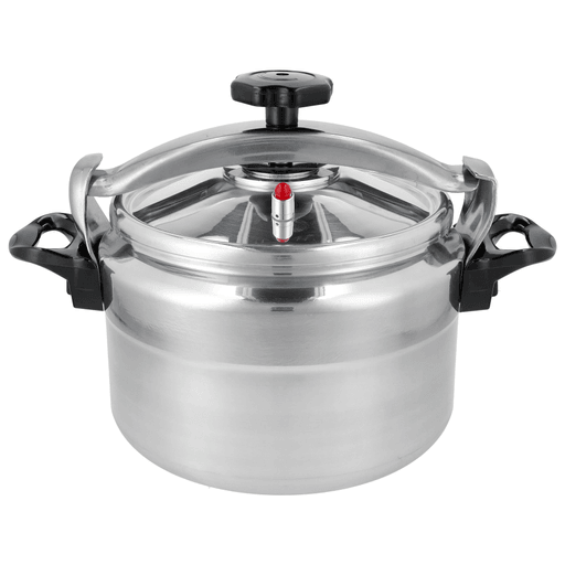 Esta olla a presión está diseñada para ofrecer resistencia, seguridad y eficiencia en la cocina. Fabricada en aleación de aluminio, destaca por su durabilidad y capacidad para soportar altas temperaturas, mientras que su cuerpo reforzado y base gruesa aportan mayor estabilidad durante el uso. Su fondo compuesto permite una distribución uniforme del calor y la presión, logrando una cocción más rápida y homogénea de los alimentos. Además, incorpora sistema de seguridad con válvula limitadora de presión, diseño a prueba de explosiones y mecanismo de bloqueo en la tapa, junto con un sistema de apertura práctica y mangos reforzados, lo que brinda mayor comodidad y control al utilizarla. También es compatible con distintos tipos de cocinas, convirtiéndola en una opción versátil y confiable para el hogar.