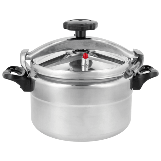Esta olla a presión está diseñada para ofrecer resistencia, seguridad y eficiencia en la cocina. Fabricada en aleación de aluminio, destaca por su durabilidad y capacidad para soportar altas temperaturas, mientras que su cuerpo reforzado y base gruesa aportan mayor estabilidad durante el uso. Su fondo compuesto permite una distribución uniforme del calor y la presión, logrando una cocción más rápida y homogénea de los alimentos. Además, incorpora sistema de seguridad con válvula limitadora de presión, diseño a prueba de explosiones y mecanismo de bloqueo en la tapa, junto con un sistema de apertura práctica y mangos reforzados, lo que brinda mayor comodidad y control al utilizarla. También es compatible con distintos tipos de cocinas, convirtiéndola en una opción versátil y confiable para el hogar.