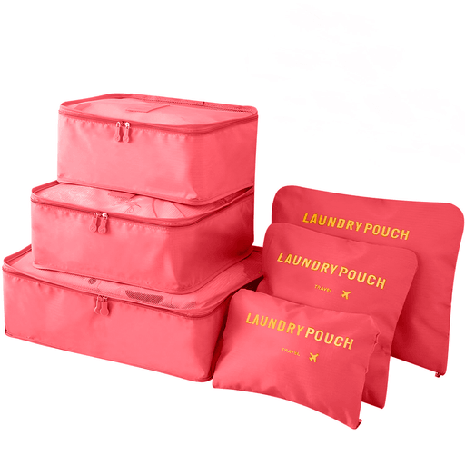 Este set de organizadores de valija son la solución perfecta para maximizar el espacio y mantener tu ropa libre de arrugas y suciedad mientras viajás. El mismo incluye 6 organizadores de diferentes tamaños, así como 3 neceseres y 3 sobres diseñados para ayudarte a organizar. Además están fabricados con tela sintética resistente, su forma es rectangular y son duraderos y fáciles de limpiar. Ahora vas a poder viajar con todas tus pertenencias de forma segura ya que tienen cierres de alta calidad.