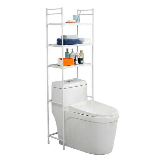Maximizá el espacio en tu baño con este Organizador Multiuso de 3 niveles. Con 3 estantes espaciosos, podés organizar y colgar tus artículos de baño de manera eficiente. Este práctico organizador es fácil de ensamblar gracias a su diseño inteligente y resistente. Fabricado con láminas de aluminio y conexiones de ABS, garantiza durabilidad y resistencia a la humedad. Además, su superficie lisa y sin poros hace que sea fácil de limpiar, manteniendo tu baño impecable en todo momento.