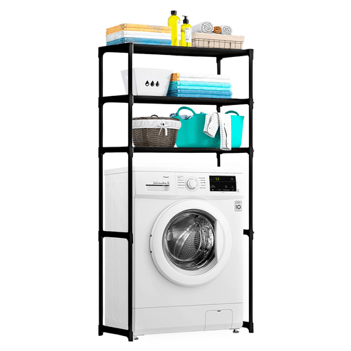 Este práctico organizador multiuso con 3 estantes te ofrece versatilidad y funcionalidad para maximizar el espacio de tu hogar. Fabricado en acero de carbono, es ideal para colocar sobre lavarropas o inodoros, brindando un lugar adicional para guardar tus artículos de higiene personal o de limpieza. Además, es fácil de instalar y es perfecto para aprovechar al máximo los espacios pequeños y mantener todo organizado.
