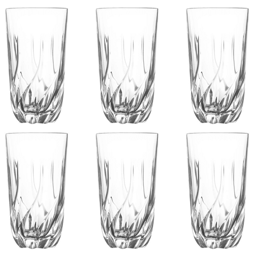 Este elegante juego de 6 vasos de vidrio transparente combina estilo y funcionalidad, ideal para el uso diario o para ocasiones especiales. Fabricados con material de alta calidad, cada vaso tiene una capacidad de 300ml y es perfecto para servir agua, jugos, leche, café y más. Su diseño moderno y versátil se adapta a cualquier tipo de mesa, mientras que su superficie resistente los hace fáciles de lavar y mantener impecables.