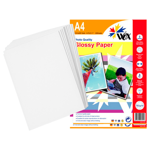 Disfrutá de impresiones de alta calidad con este paquete de 20 hojas de papel fotográfico A4 para impresoras Inkjet. Su terminación brillante de una sola cara realza los colores y ofrece un acabado profesional en cada imagen. Con un gramaje medio de 180g, garantiza excelente resistencia y durabilidad, ideal para fotografías, presentaciones o materiales creativos. Además, su secado rápido evita manchas, brindando impresiones nítidas, vibrantes y de aspecto profesional en todo momento.

