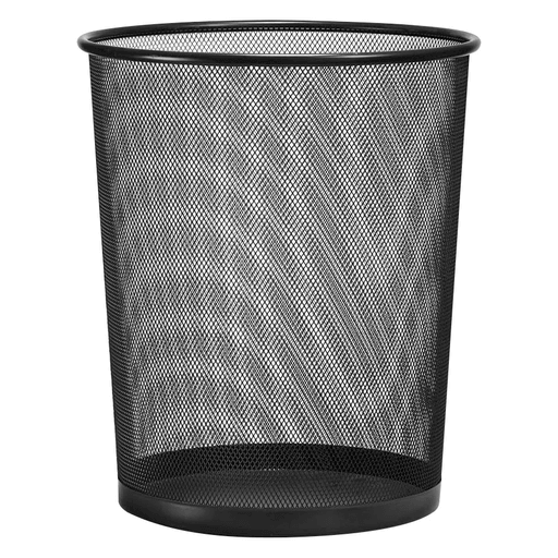 Esta Papelera de metal es resistente al desgaste y tiene una superficie fácil de limpiar, ideal para cualquier espacio del hogar u oficina. Su diseño con rejilla transpirable previene la acumulación de olores, mientras que su base estable y antideslizante garantiza seguridad y firmeza. Perfecta para la cocina, sala, baño, dormitorio, oficina o terraza, combina durabilidad y funcionalidad en un estilo moderno y práctico.