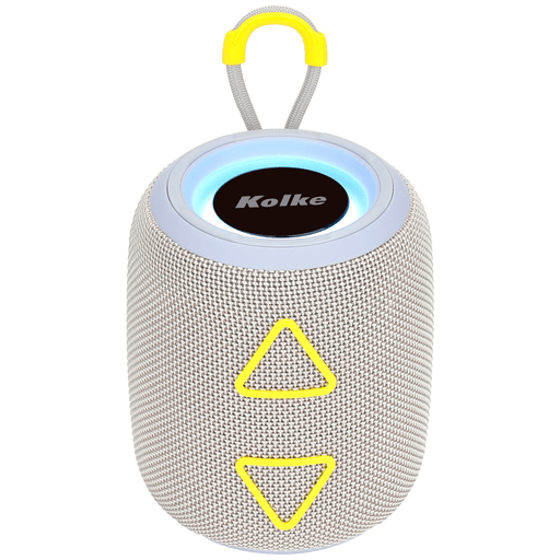 El parlante Kolke Arrow inalámbrico con 15W de potencia es el complemento perfecto para tus momentos de entretenimiento. Este dispositivo te ofrece una calidad de sonido excepcional, con una potencia de 15W, garantiza un sonido nítido y potente. Además, su conexión inalámbrica V5.3 te permite reproducir tu música favorita desde dispositivos compatibles a una distancia de hasta 10 metros. Gracias a su batería recargable, disfrutarás de hasta 2.5 horas de autonomía, aunque este tiempo puede variar dependiendo de su uso. No dejes que la fiesta se termine con este parlante Kolke Arrow