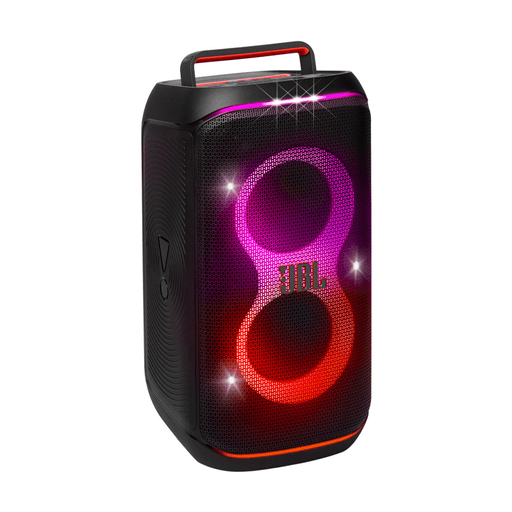 El Parlante JBL PartyBox Club 120 inalámbrico es el compañero perfecto para tus fiestas y eventos. Con una potencia de 160W, este parlante te brinda un sonido claro y potente para que puedas disfrutar al máximo de tu música favorita. Además, cuenta con una autonomía de hasta 12 horas para que la diversión no se detenga. Con su función karaoke integrada y entradas dobles para micrófono y guitarra, podrás dar rienda suelta a tu creatividad. Las luces brillantes y vibrantes crearán un ambiente único y emocionante. Y gracias a su certificación IPX4, podrás llevarlo a donde quieras sin preocuparte por las salpicaduras de líquidos. 