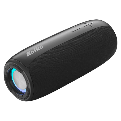 Este parlante Kolke inalámbrico es la opción ideal para disfrutar de tu música favorita con la mejor calidad de sonido. Con una potencia de 20W y dos woofer de 2