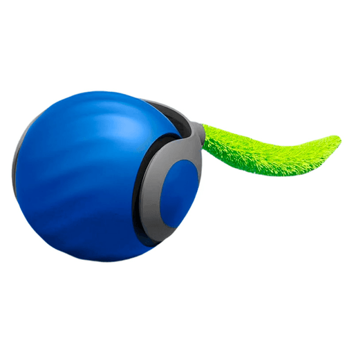 Mantené a tu mascota entretenido durante horas con esta pelota interactiva de diseño inteligente. Fabricada con silicona de alta calidad, cuenta con movimientos impredecibles, batería recargable y una pluma removible, pensada para estimular el instinto natural de juego y caza de tu mascota. Además, cuenta con 2 modos de funcionamiento, puerto de carga USB tipo C y es compatible para jugar en varios tipos de pisos gracias a su diseño ondulado que mejora la tracción.