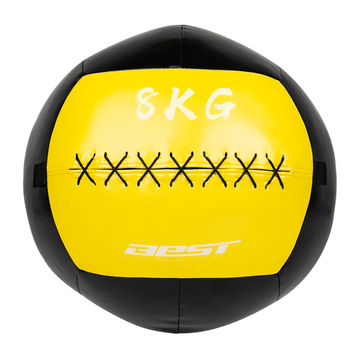Introducí a tus rutinas de entrenamiento esta pelota medicinal Best de 8Kg. Se puede usar en múltiples ejercicios con diferentes propósitos, ayuda a mejorar la resistencia y es de construcción duradera.