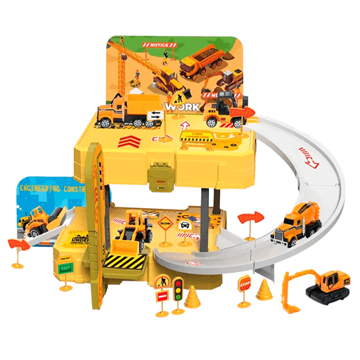 Esta pista de autos es el regalo perfecto para chicos a partir de los 3 años, ya que contiene piezas pequeñas. Está hecha de plástico ABS y posee 31 piezas que son súper fáciles de armar. Este juguete promueve el pensamiento lógico, la coordinación de manos y ojos, el reconocimiento de objetos y el desarrollo de la atención. Gracias a que se convierte en valija los más peques podrán llevarla a donde quieran.