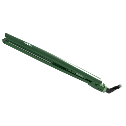 La plancha de pelo NAPPO combina rendimiento y practicidad para lograr un alisado rápido y uniforme. Incorpora elemento calefactor PTC que garantiza calentamiento rápido, alcanzando hasta 230 °C en solo 3 minutos para resultados profesionales. Sus placas de aluminio con revestimiento cerámico distribuyen el calor de manera homogénea, ayudando a deslizar suavemente sobre el cabello y reducir el daño. Además, cuenta con luz indicadora de funcionamiento, cable giratorio de 360° que brinda mayor comodidad durante el uso y función de bloqueo que facilita su almacenamiento y transporte.