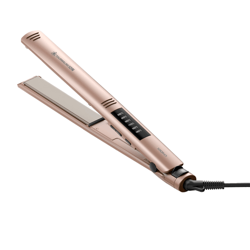 Con la plancha XION tourmalina, lograr un alisado profesional desde casa es más fácil que nunca.
Gracias a sus placas de cerámica con tourmalina y sus 6 niveles de temperatura regulables hasta 230°, se adapta a todo tipo de cabello, cuidando la fibra capilar mientras peinás.
Su diseño con patines flotantes y puntas finas permite mayor precisión, ideal tanto para alisar como para crear ondas.  Además, se calienta en segundos y cuenta con display LED, aro para colgar y traba de seguridad, perfecto para llevar a todos lados.
