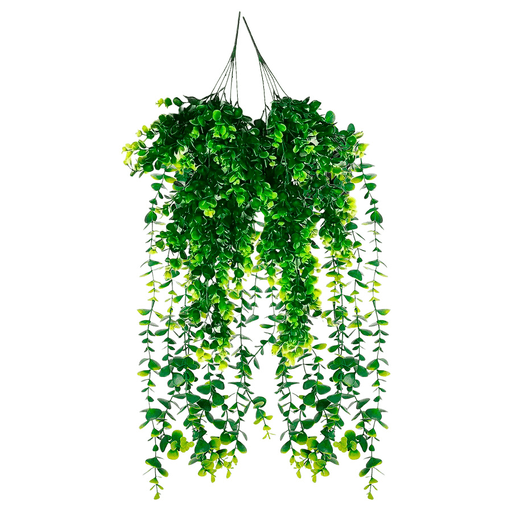 Añadí un toque de naturaleza a tu hogar con estas plantas colgantes artificiales. Este set incluye 2 piezas de plástico de alta calidad, perfectas para ser utilizadas tanto en interiores como en exteriores. Son resistentes al sol, a las inclemencias del tiempo y a la decoloración, por lo que lucirán frescas y vibrantes por mucho tiempo. Además, son livianas y fáciles de limpiar, lo que las convierte en una opción conveniente y duradera para embellecer cualquier espacio de tu hogar.