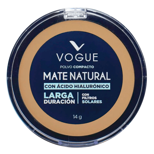 Polvo Compacto Mate Natural es un polvo que además de brindar un acabado mate natural de larga duración tiene el beneficio de antipolución con una textura sedosa. Brinda un excelente cubrimiento con una fina y sedosa textura que hace que el producto no sea oclusivo, la piel queda con un acabado mate y aterciopelado mientras cubre imperfecciones.