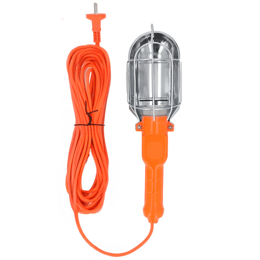 Iluminá cada rincón de tu espacio de trabajo con este portalámparas portátil. Diseñado para resistir condiciones exigentes, combina una estructura robusta con un diseño funcional que te acompaña en cualquier tarea. Su campana de acero inoxidable te permite enfocar la luz con precisión, mientras que el cable extralargo te da libertad total de movimiento sin depender de la ubicación del enchufe. Ideal para talleres, garajes o zonas de obra, es una herramienta esencial para quienes necesitan visibilidad, seguridad y rendimiento en todo momento.