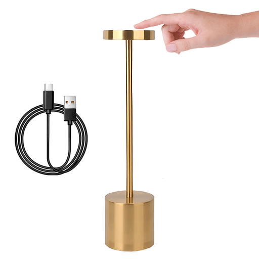 Esta Lámpara LED inalámbrica presenta un diseño innovador sin pantalla, proporciona una iluminación de 360º, uniforme y sin sombras ni parpadeos. Su base antideslizante, fabricada con material resistente al desgaste, garantiza estabilidad en cualquier superficie. Perfecta para diversas ocasiones, su luz cálida la convierte en la opción ideal para el dormitorio, mientras que su diseño versátil y fácil de ubicar la hace ideal como lámpara de escritorio o para crear un ambiente lujoso en restaurantes. Además, cuenta con 3 temperaturas de luz regulables, 4 niveles de brillo y una batería recargable de 3000mAh para mayor comodidad.