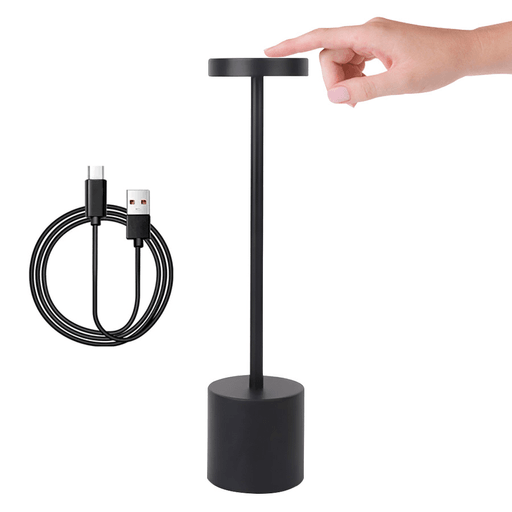 Esta Lámpara LED inalámbrica presenta un diseño innovador sin pantalla, proporciona una iluminación de 360º, uniforme y sin sombras ni parpadeos. Su base antideslizante, fabricada con material resistente al desgaste, garantiza estabilidad en cualquier superficie. Perfecta para diversas ocasiones, su luz cálida la convierte en la opción ideal para el dormitorio, mientras que su diseño versátil y fácil de ubicar la hace ideal como lámpara de escritorio o para crear un ambiente lujoso en restaurantes. Además, cuenta con 3 temperaturas de luz regulables, 4 niveles de brillo y una batería recargable de 3000mAh para mayor comodidad.