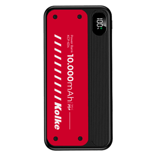 El Power Bank Kolke KCP-634 es el compañero perfecto para mantener tus dispositivos cargados en todo momento. Con su capacidad de 10000mAh reales, podrás recargar tu smartphone, tablet o cualquier otro dispositivo compatible varias veces sin preocuparte por quedarte sin energía. Cuenta con múltiples opciones de entrada y salida, que garantizan una carga rápida y eficiente. Además, viene equipado con una batería de polímero de litio de alta calidad, lo que brinda una carga segura.