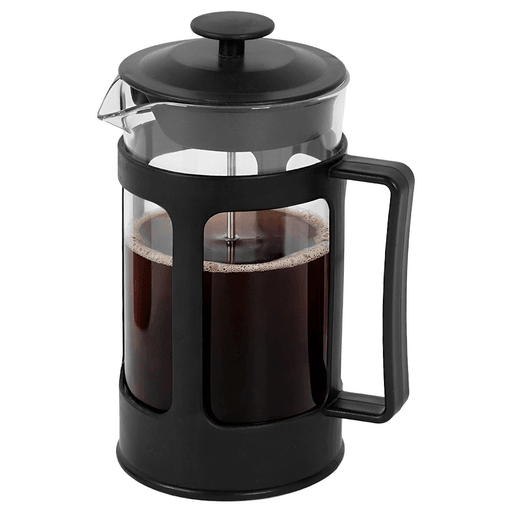 La prensa francesa es una opción práctica y versátil para preparar café y otras bebidas con un sabor intenso y natural. Fabricada con vidrio de borosilicato resistente al calor, base y mango de polipropileno sin BPA y filtro de acero inoxidable 304, garantiza durabilidad y seguridad en cada uso. Su sistema de filtrado de alta precisión permite una extracción completa de los aromas sin dejar residuos, mientras que su diseño compacto y fácil de limpiar la convierte en una excelente elección para el hogar, la oficina o llevar de viaje.
