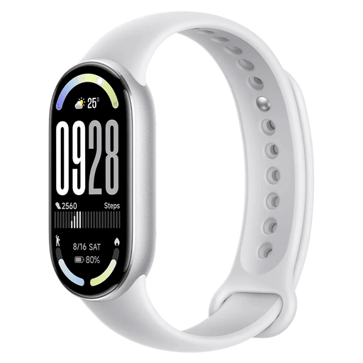 La Xiaomi Smart Band 10 es una pulsera inteligente diseñada para acompañarte en tu día a día con un enfoque en salud, deporte y comodidad. Incorpora una pantalla táctil AMOLED de 1,72″ con resolución de 212 x 520 píxeles, que ofrece imágenes nítidas y colores vibrantes para visualizar notificaciones y datos con total claridad. Entre sus funciones más destacadas se incluyen la monitorización continua de la frecuencia cardíaca, saturación de oxígeno en sangre y niveles de estrés, además del seguimiento de la salud femenina. También integra múltiples modos deportivos para registrar tu actividad física con precisión. Con batería de larga duración, resistencia al agua y un diseño ligero y cómodo, es la aliada perfecta para mantener un estilo de vida activo y saludable.