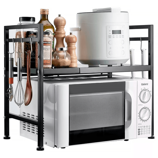 Optimizá y organizá tus espacios con este Resistente Rack Organizador DecoTeam. Su sólida estructura de metal asegura una gran durabilidad, soportando altas temperaturas y siendo resistente al óxido y al desgaste. Diseñado para ofrecer una larga vida útil, su sistema telescópico te permite ajustar la longitud entre 40 y 64 cm, y la altura entre 35 y 43 cm, adaptándose fácilmente a tus necesidades y al espacio disponible. ¡Personalizá su tamaño a tu gusto para una organización perfecta!