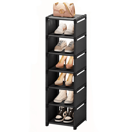 Este rack zapatero con 7 estantes ofrece un excelente almacenamiento para que puedas organizar tus zapatos. Su diseño sólido y estable garantiza durabilidad y resistencia, mientras que su estructura versátil te permite ajustar los estantes según tus necesidades. Además, es fácil de armar, lo que lo convierte en una excelente opción para cualquier persona que busque una solución práctica y funcional para su hogar.