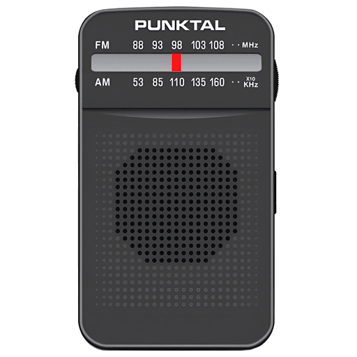 La práctica Radio Portátil Punktal ofrece sintonización en bandas AM y FM, garantizando una experiencia auditiva versátil. Equipada con una antena telescópica para una recepción clara y precisa, esta radio también cuenta con un altavoz de 5,7cm y una potencia de salida de 100mW, proporcionando un sonido nítido y de calidad. Funciona con 2 pilas AA (no incluidas), ideal para llevarla contigo a cualquier lugar.