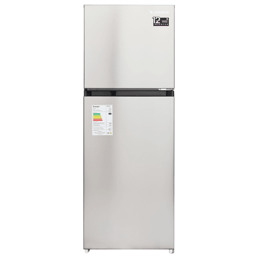 El refrigerador James de 260 litros es la combinación ideal de estilo y practicidad para tu cocina. Gracias a su sistema de frío seco con No Frost, te olvidás de la escarcha y disfrutás siempre de un enfriamiento rápido y parejo. Con 176L en la parte de refrigerador y 60L en el freezer, ofrece el espacio justo para organizar todo lo que necesitás. Sus puertas reversibles se adaptan a tu ambiente, mientras que el display LED touch, la luz LED interior y el bloqueo infantil le suman comodidad y seguridad. Los estantes de cristal templado y los gabinetes texturados completan un diseño moderno y resistente, acompañado de eficiencia energética A que cuida tu bolsillo y el planeta.