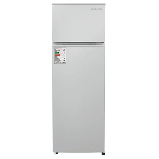 Este refrigerador James de 259L ofrece un funcionamiento eficiente y práctico para el uso diario. Su sistema de frío húmedo mantiene los alimentos frescos por más tiempo, mientras su eficiencia energética A asegura un consumo reducido. Cuenta con freezer superior, estantes de vidrio templado, luz interior y puertas reversibles para adaptarse a cualquier cocina. Una opción simple, confiable y funcional para conservar todo en orden y bien refrigerado.
