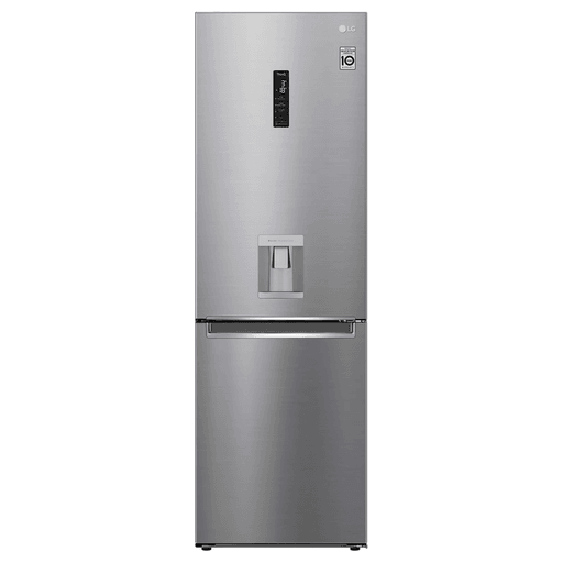 Moderno y elegante refrigerador LG con una capacidad de 340 litros con freezer. Tiene Compresor Smart Inverter que garantiza el consumo de energía de manera más eficiente y opera de forma más silenciosa. Además, con la tecnología FRESHConverter™ podrás elegir la temperatura óptima para cada tipo de alimento.