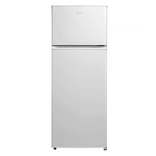 Facilitá la organización de tus alimentos con este refrigerador Midea Frío Húmedo con una capacidad total de 204 litros y freezer superior. En su interior posee cajón de frutas, estantes de vidrio ajustables y contenedores transparentes ideales para organizar pequeños alimentos. Sus patas ajustables y su puerta reversible facilitan su transporte y adaptabilidad al espacio de tu cocina.