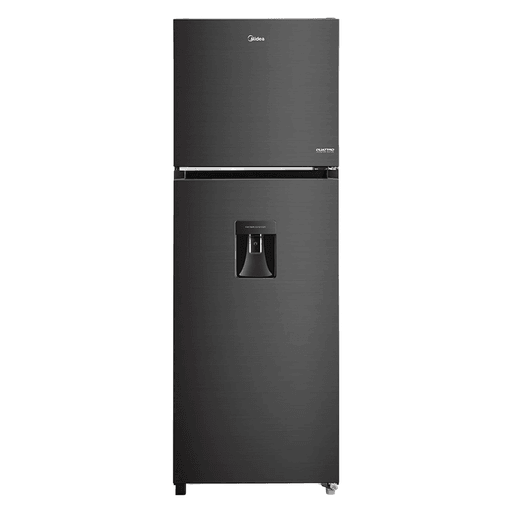 Este refrigerador Midea de 368L de capacidad ofrece una distribución práctica con 254L de espacio para refrigeración y 84L para freezer, ideal para organizar alimentos y bebidas de forma eficiente. Incorpora compresor Inverter, control electrónico de temperatura, sistema Multi AirFlow y tecnología de frío seco para mantener una refrigeración uniforme. Además, cuenta con luz LED, filtro Active-C Fresh, Cooling Box, zona de enfriamiento y sensores de temperatura, junto con puertas reversibles que permiten adaptarlo mejor a distintos espacios. Su eficiencia energética A ayuda a optimizar el consumo, mientras que sus accesorios incluidos brindan mayor practicidad para el uso diario.