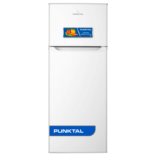 Este refrigerador Punktal de 215 litros es una opción práctica y eficiente para el día a día, ideal para mantener tus alimentos siempre frescos y bien organizados. Su sistema de frío húmedo ayuda a conservar mejor la frescura, mientras que su eficiencia energética A permite un menor consumo. Además, incorpora freezer superior, múltiples estantes, luz interior y puertas reversibles que se adaptan fácilmente a la disposición de tu cocina, ofreciendo comodidad, orden y funcionalidad en cada uso.
