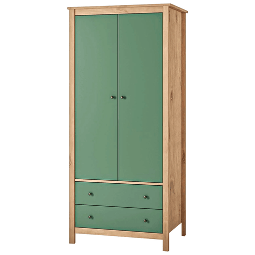 El Ropero Mari de madera maciza con 2 puertas y 2 cajones combina diseño elegante, resistencia y funcionalidad para brindar una solución de almacenamiento práctica y duradera. Fabricado en madera maciza de pino, destaca por su estilo atemporal que une el encanto rústico con un acabado refinado, aportando calidez y personalidad a cualquier dormitorio. Su amplio espacio interior permite organizar ropa, accesorios y objetos personales con comodidad, mientras que los cajones inferiores ofrecen un almacenamiento adicional para mantener todo ordenado y al alcance. Gracias a su estructura robusta y acabado barnizado de alta resistencia, es un mueble pensado para acompañarte durante muchos años.