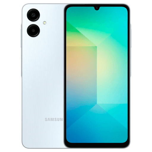 El Samsung Galaxy A06 te brinda una visión más amplia y nítida con la pantalla de 6.7
